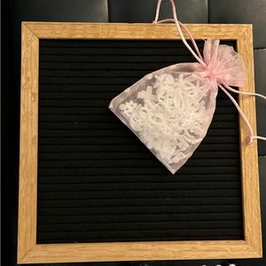 Changeable letterboard !